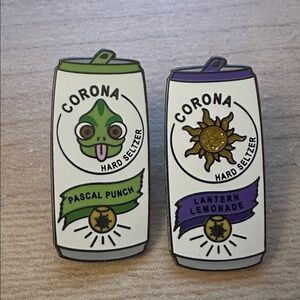 Tangled white claw pins